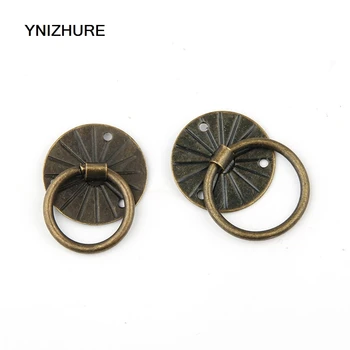100PCS 20mm Antique Brass Decorative Mini Jewelry Chest Box Furniture Handle Cabinet Dresser Drawer Pull Knob Ring w/Screw
100PCS 20mm Antique Brass Decorative Mini Jewelry Chest Box Furniture Handle Cabinet Dresser Drawer Pull Knob Ring w/Screw
