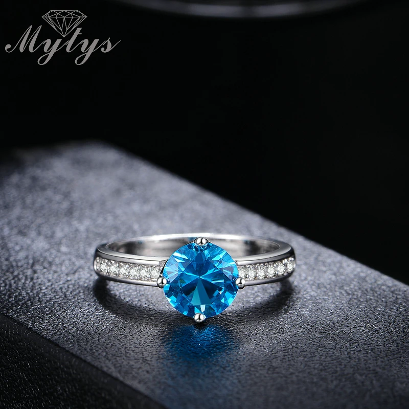 Mytys Prong Setting Australia Blue Crystal Ring For Women Anniversary Wedding Party Ring Gift Jewelry R1197 R1198
Mytys Prong Setting Australia Blue Crystal Ring For Women Anniversary Wedding Party Ring Gift Jewelry R1197 R1198