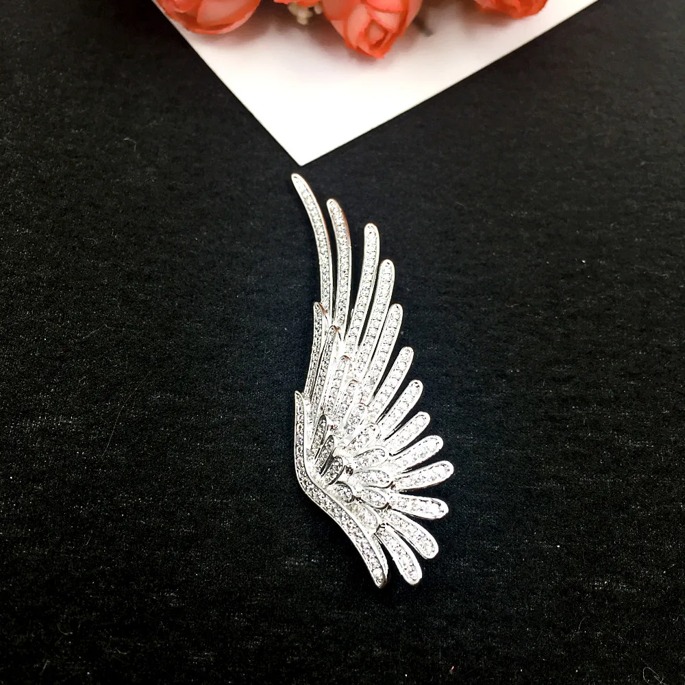 Fashion Zircon Angel Wing Brooches Korean Brooch Wedding Women Men Muslim Hijab Scarf Safety Pins
Fashion Zircon Angel Wing Brooches Korean Brooch Wedding Women Men Muslim Hijab Scarf Safety Pins