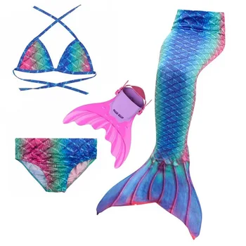 Little Mermaid Tails for Swimming Costume Fancy Cosplay Costume Girl Kids Mermaid Tail Swimmable Bikini Set Bathing Suit
Little Mermaid Tails for Swimming Costume Fancy Cosplay Costume Girl Kids Mermaid Tail Swimmable Bikini Set Bathing Suit