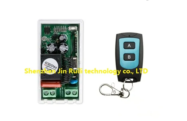 latest AC220V 1CH 10A Remote Control Light Switch teleswitch Relay Output Radio Receiver Module and 1*Waterproof Transmitter
latest AC220V 1CH 10A Remote Control Light Switch teleswitch Relay Output Radio Receiver Module and 1*Waterproof Transmitter