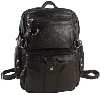Fashion Genuine Leather backpack Men Rucksack mochila school Backpack Women backpack male school Bag BookBag bagpack Black Brown
Fashion Genuine Leather backpack Men Rucksack mochila school Backpack Women backpack male school Bag BookBag bagpack Black Brown