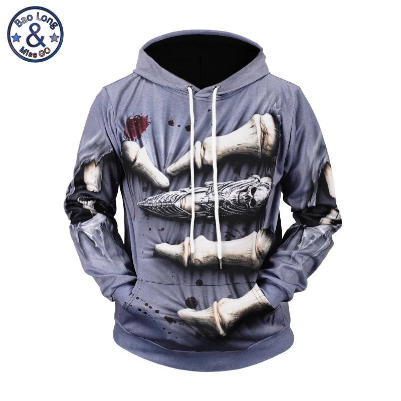 Mr.BaoLong funny design cosplay Halloween Skull blood finger 3D printed hooded hoodies men's drawstring hoodies H206
Mr.BaoLong funny design cosplay Halloween Skull blood finger 3D printed hooded hoodies men's drawstring hoodies H206