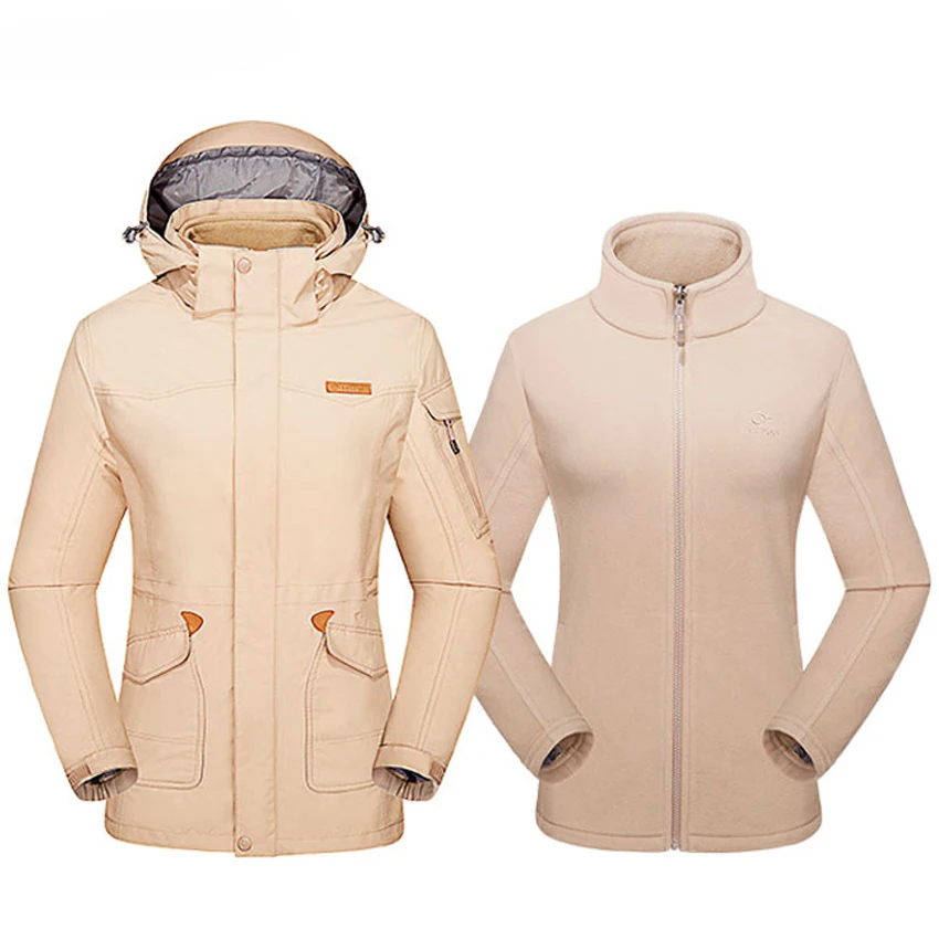 New Women 3in1 Winter Warm Fleece Jacket Two Pieces Thermal Windbreaker Outdoor Sports Hiking Camping Skiing Brand Coats MB131
New Women 3in1 Winter Warm Fleece Jacket Two Pieces Thermal Windbreaker Outdoor Sports Hiking Camping Skiing Brand Coats MB131
