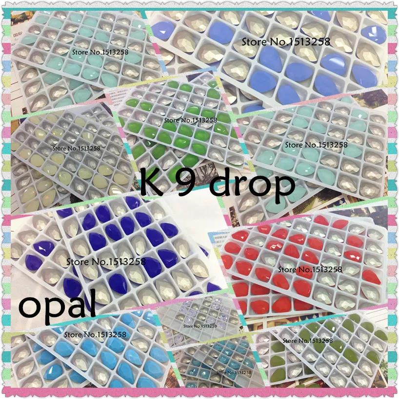 High Quality 10x14mm 13x18mm Teardrop Glass Crystal Fancy Stone K9 Droplet Snow white,green,blue,red Mixed Opal Colors
High Quality 10x14mm 13x18mm Teardrop Glass Crystal Fancy Stone K9 Droplet Snow white,green,blue,red Mixed Opal Colors