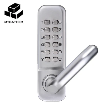 MTGATHER Mechanical Door Locks Keyless Digital Machinery Code Keypad Password Entry Door Lock 141x43x26mm Zinc Alloy
MTGATHER Mechanical Door Locks Keyless Digital Machinery Code Keypad Password Entry Door Lock 141x43x26mm Zinc Alloy