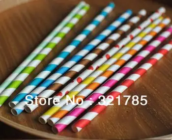 50 pcs of colorful Wedding creative drinking paper straws / 2 different colors and patterns mixed
50 pcs of colorful Wedding creative drinking paper straws / 2 different colors and patterns mixed