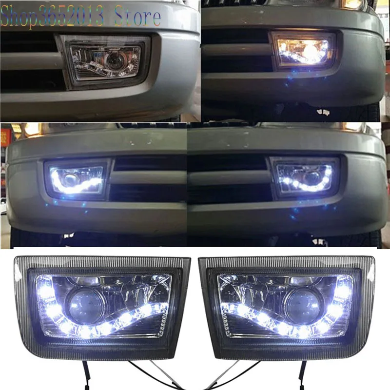For Toyota Prado LC90 3400 2700 1998-2002 LED DRL Front Bumper Light Fog Lamp 1 pair Car Styling Accessories
For Toyota Prado LC90 3400 2700 1998-2002 LED DRL Front Bumper Light Fog Lamp 1 pair Car Styling Accessories