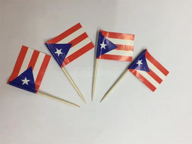 50Pcs Puerto Rico Toothpick Flag Paper Food Picks Dinner Cake Toothpicks Paper flags Cupcake Decoration Fruit Cocktail Sticks
50Pcs Puerto Rico Toothpick Flag Paper Food Picks Dinner Cake Toothpicks Paper flags Cupcake Decoration Fruit Cocktail Sticks