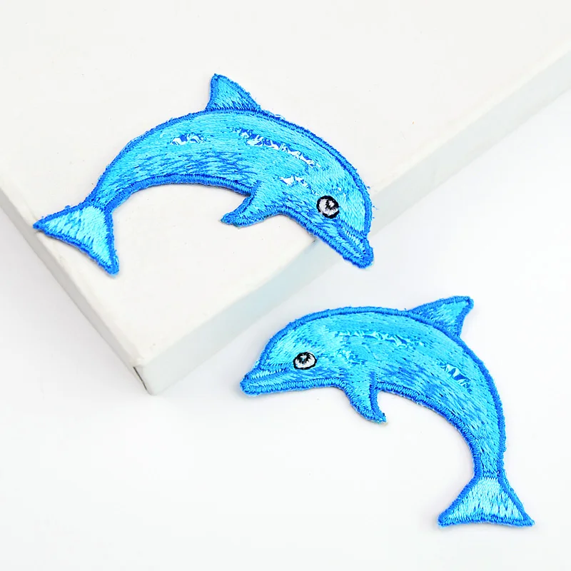 1 PC Blue Color Fish Patch Embroidery Cloth Stickers Dolphin Patches DIY Children Cloth Dress Handbag Accessories
1 PC Blue Color Fish Patch Embroidery Cloth Stickers Dolphin Patches DIY Children Cloth Dress Handbag Accessories