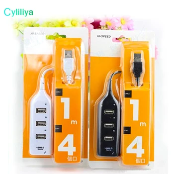 USB Hub 2.0 High Speed 4-Port Multi HUB Splitter USB Expansion Laptop PC Notebook Computer Adapter 50pcs 
USB Hub 2.0 High Speed 4-Port Multi HUB Splitter USB Expansion Laptop PC Notebook Computer Adapter 50pcs