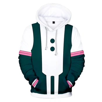 My hero academia Fighting suit clothes COS autumn and winter warm loose coat leisure hooded sweatshirt jacket unisex couple
My hero academia Fighting suit clothes COS autumn and winter warm loose coat leisure hooded sweatshirt jacket unisex couple