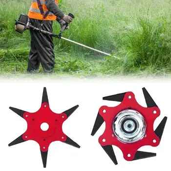 6t Pruning Tool Blade Manganese Steel Razor Mower Grass Trimmer Head Blade For Garden Lawn Machine Accessories Power Tool
6t Pruning Tool Blade Manganese Steel Razor Mower Grass Trimmer Head Blade For Garden Lawn Machine Accessories Power Tool