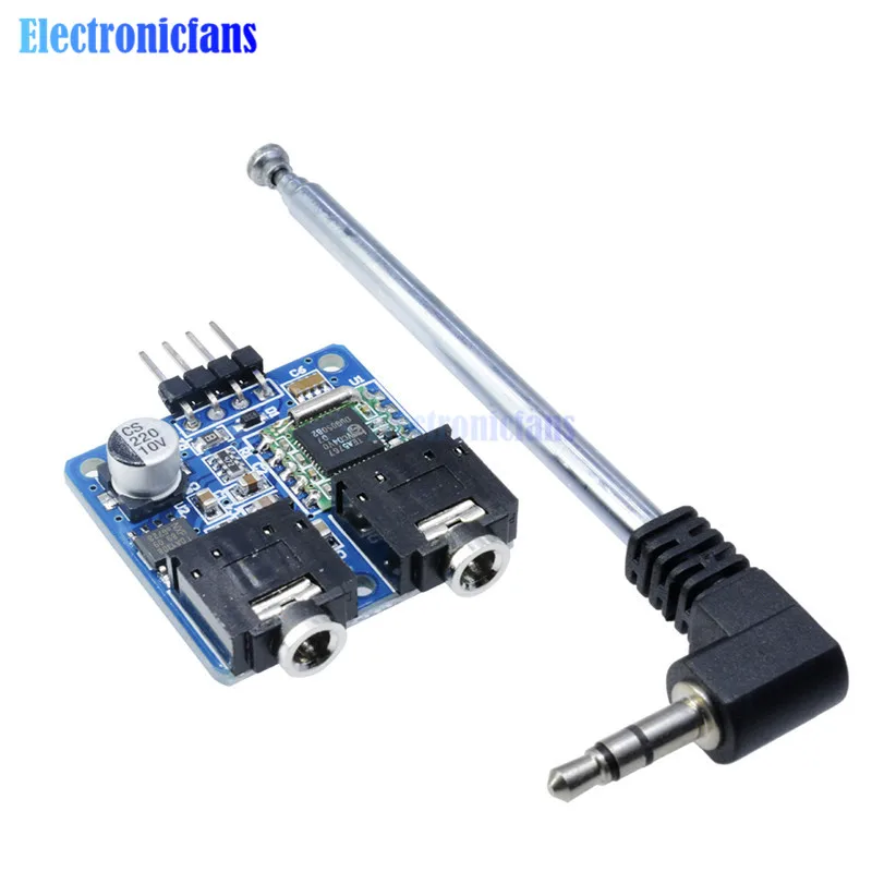 TEA5767 FM Stereo Radio Module for Arduino Radio 76-108MHZ With Free Cable Antenna In Stock
TEA5767 FM Stereo Radio Module for Arduino Radio 76-108MHZ With Free Cable Antenna In Stock