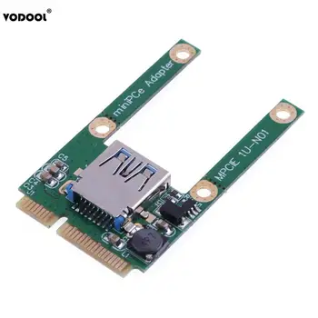 VODOOL Laptop Mini PCI-E To USB 2.0 Adapter Expansion Card PCI Express Slot To USB 2.0 Interface Converter Adapter Riser Cards
VODOOL Laptop Mini PCI-E To USB 2.0 Adapter Expansion Card PCI Express Slot To USB 2.0 Interface Converter Adapter Riser Cards