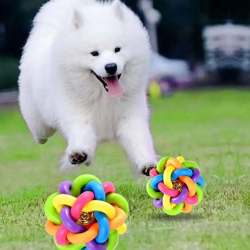 Small Bell Toy Rubber Round Ball Pet Dog Chewing Ball Pet Dog Cat Colorful Ball Toy Colorful
Small Bell Toy Rubber Round Ball Pet Dog Chewing Ball Pet Dog Cat Colorful Ball Toy Colorful