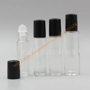 6ml/8ml/10ml/15ml clear Glass Bottle With glass roller+black plastic lid,roll-on bottle,perfume bottle,deodorant bottle
6ml/8ml/10ml/15ml clear Glass Bottle With glass roller+black plastic lid,roll-on bottle,perfume bottle,deodorant bottle
