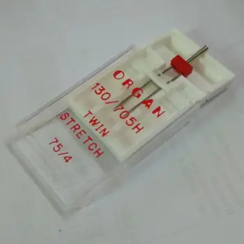 Organ Needles 130/705H Twin needle For Stretch Knitting Fabric Domestic Sewing Machine Twin Needle
Organ Needles 130/705H Twin needle For Stretch Knitting Fabric Domestic Sewing Machine Twin Needle