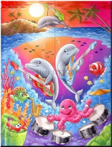 5D DIY Diamond Painting Cross Stitch Kits square Rhinestones Diamond Embroidery Mosaic Pattern Music dolphin Needlework
5D DIY Diamond Painting Cross Stitch Kits square Rhinestones Diamond Embroidery Mosaic Pattern Music dolphin Needlework
