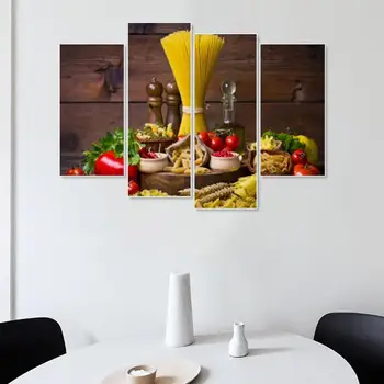 Laeacco 4 Panel Kitchen Decor Food Posters and Prints Wall Art Canvas Painting Wall Picture For Dining Room Bar Decoration
Laeacco 4 Panel Kitchen Decor Food Posters and Prints Wall Art Canvas Painting Wall Picture For Dining Room Bar Decoration