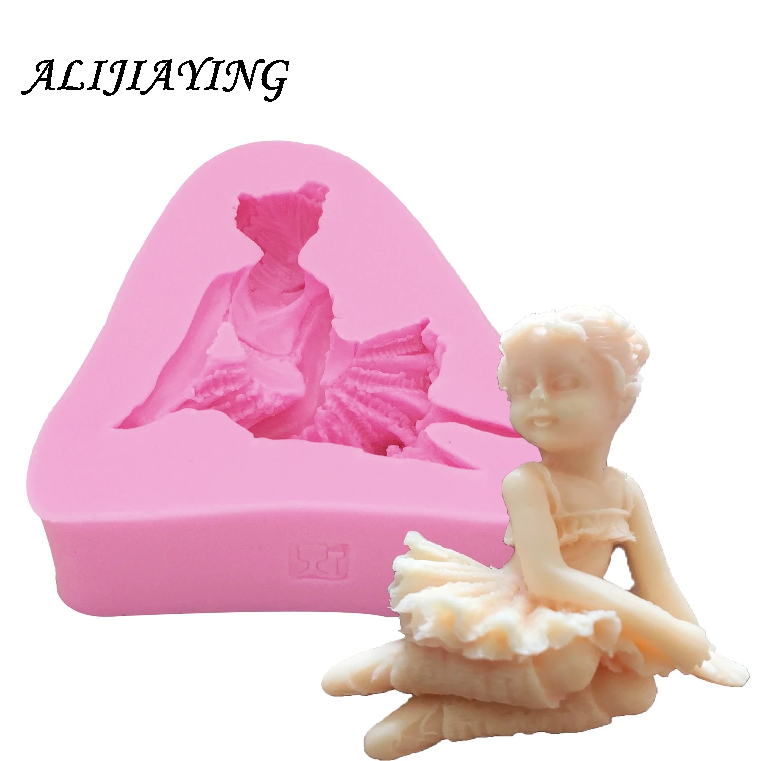 1Pcs 3D Angel dancing Girl Flower Fairy Fondant Chocolate Silicone Mold For Cake Decorating Tools Soap Candle Mold D0152
1Pcs 3D Angel dancing Girl Flower Fairy Fondant Chocolate Silicone Mold For Cake Decorating Tools Soap Candle Mold D0152