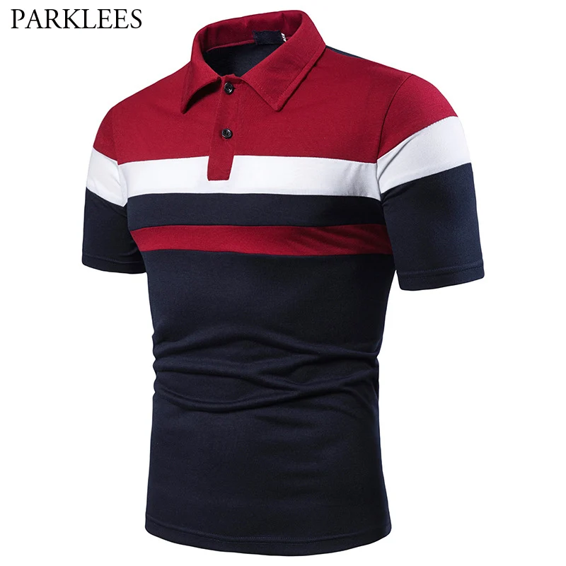 Fashion Hit Color Striped Polo Shirt Men 2019 Brand New Summer Breathable Short Sleeve Polo Homme Casual Slim Fit Men Polo Shirt
Fashion Hit Color Striped Polo Shirt Men 2019 Brand New Summer Breathable Short Sleeve Polo Homme Casual Slim Fit Men Polo Shirt
