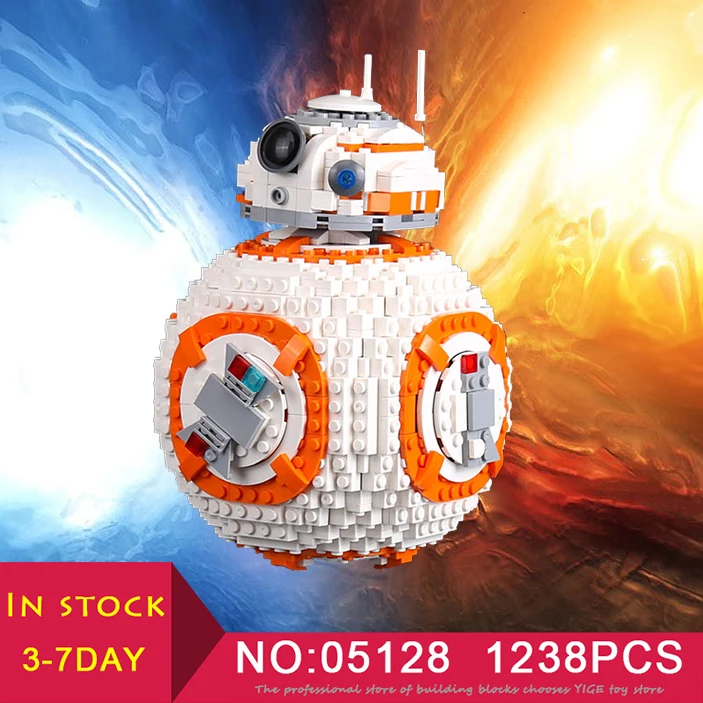 LEPIN 05128 Star Wars Series Force Waken BB Robot Set compatible LegoINGlys 75187 Toys Kits Model Building Blocks Bricks
LEPIN 05128 Star Wars Series Force Waken BB Robot Set compatible LegoINGlys 75187 Toys Kits Model Building Blocks Bricks