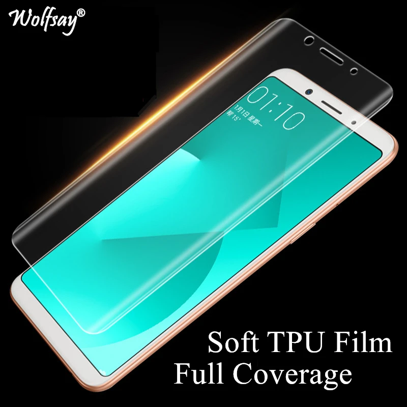 Wolfsay Screen Protector For OPPO A83 Nano Clear Soft TPU Film (Not Tempered Glass) for OPPO A83 Full Cover Film 5.7 inch
Wolfsay Screen Protector For OPPO A83 Nano Clear Soft TPU Film (Not Tempered Glass) for OPPO A83 Full Cover Film 5.7 inch