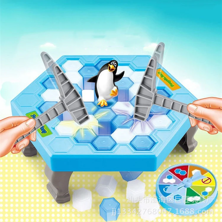 Break the ice to Save The Penguin Family Board Game toys that make the Game Fun, lose this game Penguin Fall
Break the ice to Save The Penguin Family Board Game toys that make the Game Fun, lose this game Penguin Fall