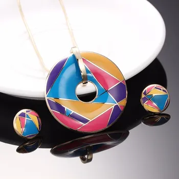 R&X Women Necklace/Earrings Sieraden Sets Anniversary Engagement Necklace Set Gift Stainless Steel Enamel Jewelry Trendy S22101
R&X Women Necklace/Earrings Sieraden Sets Anniversary Engagement Necklace Set Gift Stainless Steel Enamel Jewelry Trendy S22101
