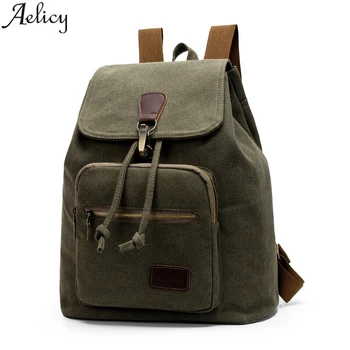 Aelicy 2019 New Fashion Men's Backpack Vintage Canvas Shoulder Bag Backpack School Bag Travel Bag Schoolbags For Teenagers
Aelicy 2019 New Fashion Men's Backpack Vintage Canvas Shoulder Bag Backpack School Bag Travel Bag Schoolbags For Teenagers