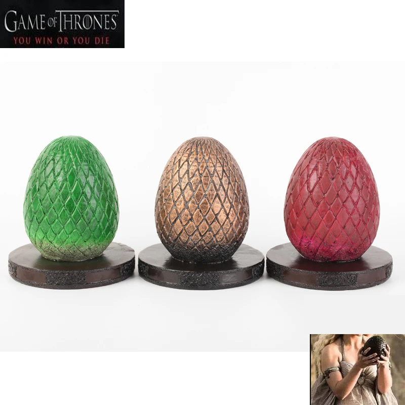 GAME OF THRONES PVC Action Figure Toys Song Of Ice And Fire Sculpted Dragon Eggs Anime Collectible Model Toys For Fans Gifts
GAME OF THRONES PVC Action Figure Toys Song Of Ice And Fire Sculpted Dragon Eggs Anime Collectible Model Toys For Fans Gifts