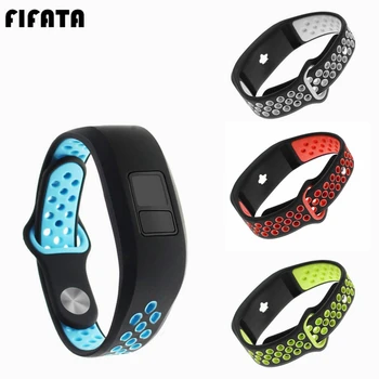 FIFATA For Garmin Vivofit 3 Double Color Silicone Watch Band Sport Strap Replacement Wristband Bracelet For Garmin Vivofit 3/JR
FIFATA For Garmin Vivofit 3 Double Color Silicone Watch Band Sport Strap Replacement Wristband Bracelet For Garmin Vivofit 3/JR
