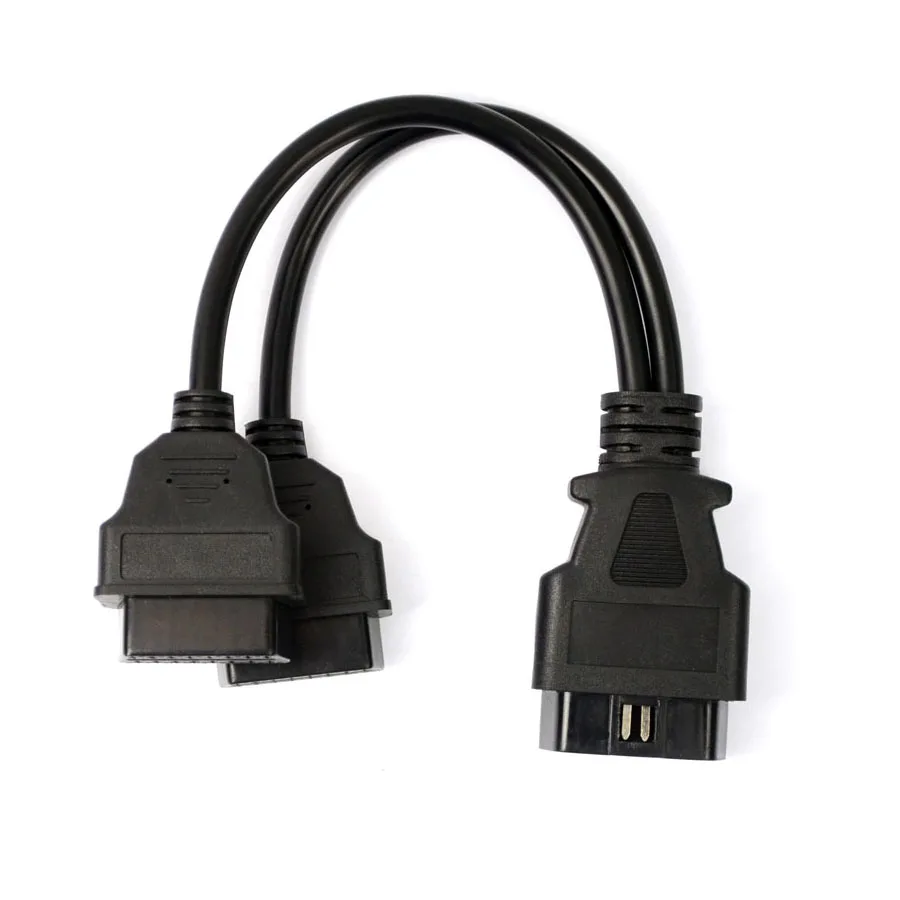OBD 16pin one point two conversion line onboard computer OBD2 OBD extension cable to use two devices
OBD 16pin one point two conversion line onboard computer OBD2 OBD extension cable to use two devices