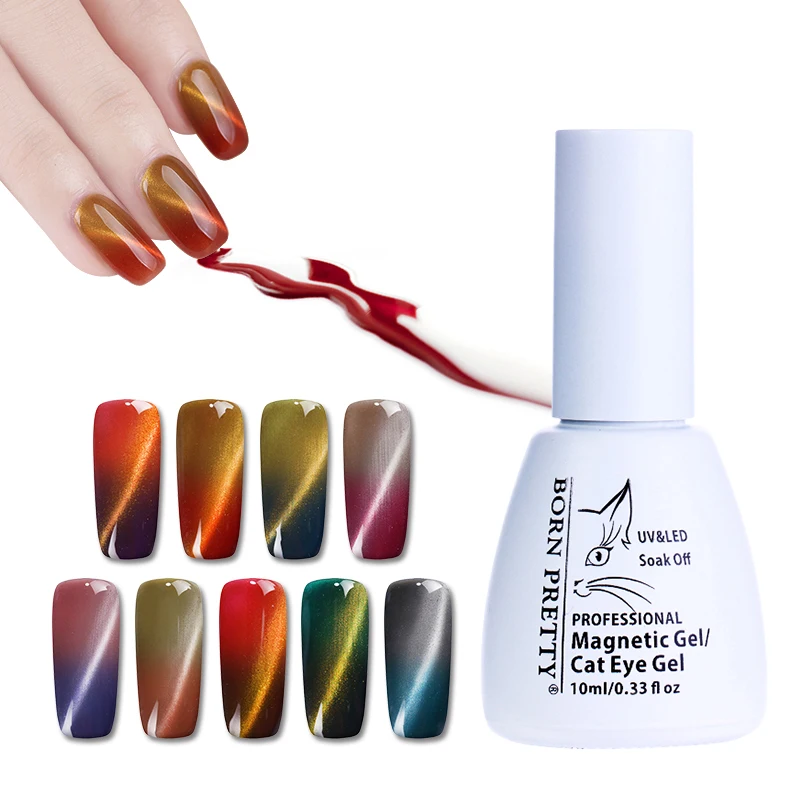 BORN PRETTY Thermal Magnetic UV Nail Gel Polish Cat Eye Temperature Color Changing Soak Off Gel Manicure Art Gel Lacquer 10ml
BORN PRETTY Thermal Magnetic UV Nail Gel Polish Cat Eye Temperature Color Changing Soak Off Gel Manicure Art Gel Lacquer 10ml