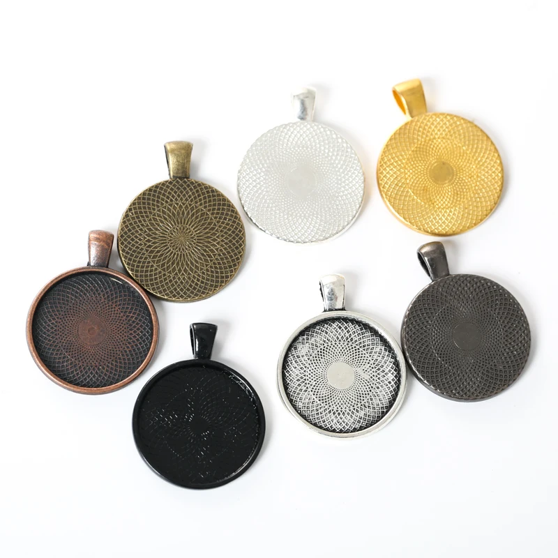 10pc/lot 25mm Silver Plate Necklace Pendant Setting Cabochon Cameo Base Tray Bezel Blank Fit 25mm Cabochons DIY Jewelry Findings
10pc/lot 25mm Silver Plate Necklace Pendant Setting Cabochon Cameo Base Tray Bezel Blank Fit 25mm Cabochons DIY Jewelry Findings