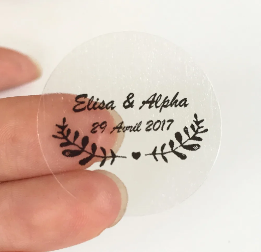 90 Personalised Clear Wedding Bomboniere Envelope Sticker Seals Labels Olive wreath Design
90 Personalised Clear Wedding Bomboniere Envelope Sticker Seals Labels Olive wreath Design