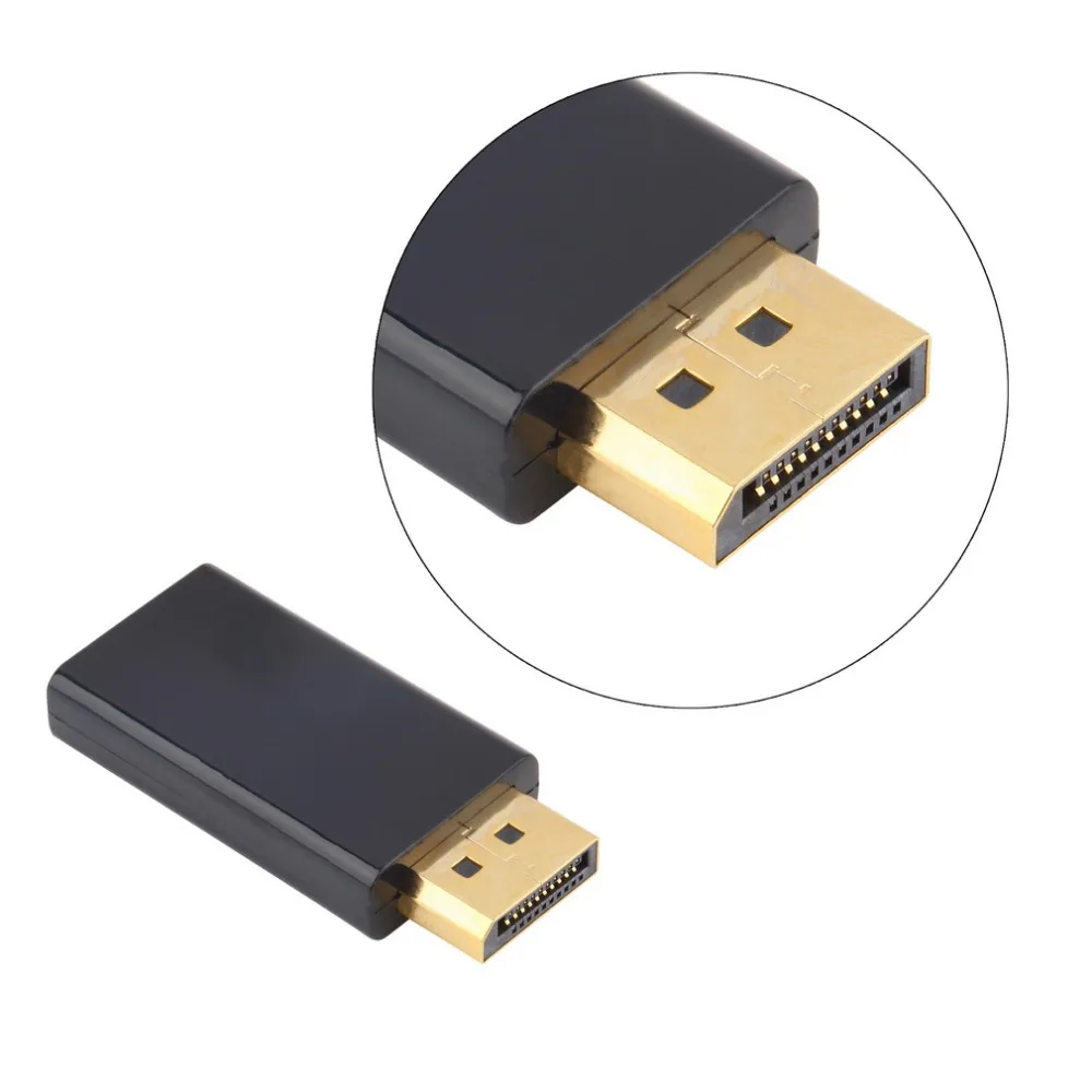 Display Port DisplayPort DP Male to HDMI Female Converter Cable Adapter Video Audio Connector for HDTV PC
Display Port DisplayPort DP Male to HDMI Female Converter Cable Adapter Video Audio Connector for HDTV PC