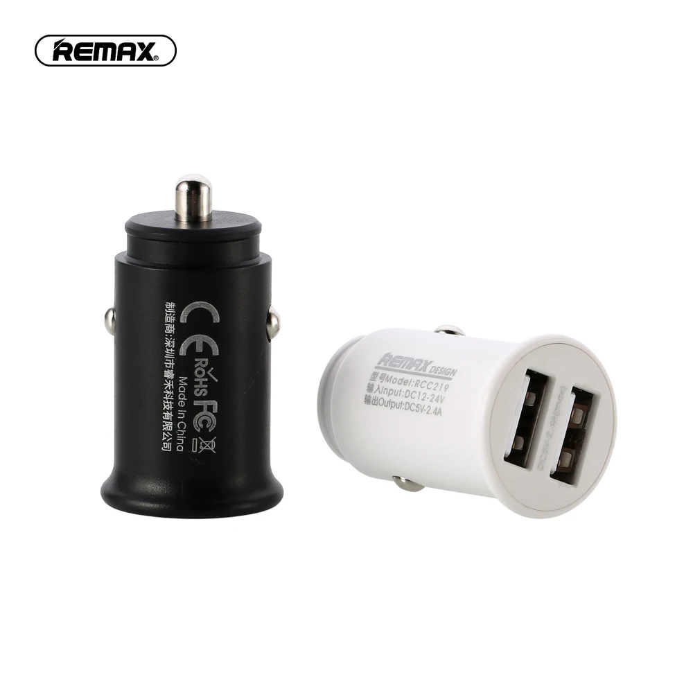 Remax Dual USB Car Charger Adapter 5V/2.4A Quick Charger for Smart Mobile Cell Phone fast charging For iphone 7 8 samsung xiaomi
Remax Dual USB Car Charger Adapter 5V/2.4A Quick Charger for Smart Mobile Cell Phone fast charging For iphone 7 8 samsung xiaomi