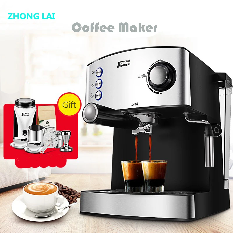 Espresso Coffee Maker Semi-Automatic Coffee Machine Steam Type Coffee Making Machine
Espresso Coffee Maker Semi-Automatic Coffee Machine Steam Type Coffee Making Machine