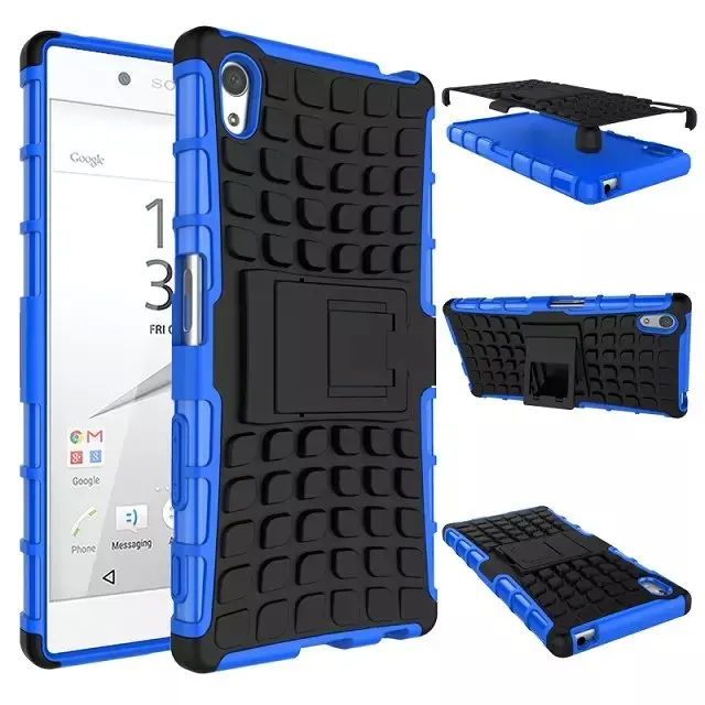 Carcasas Fundas For Sony Xperia Z5 Phone Cases With Stand Function 2 In 1 Design PY Top Quality Heavy Duty Hard Cover Armor Case
Carcasas Fundas For Sony Xperia Z5 Phone Cases With Stand Function 2 In 1 Design PY Top Quality Heavy Duty Hard Cover Armor Case