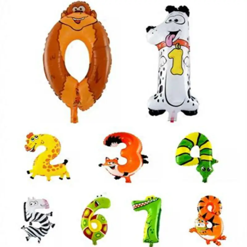 0-9 Balloon Number Foil Balloons Birthday Party Decorations Kids Animal Helium Balloon Party Favors Ballons Decoration Birthday
0-9 Balloon Number Foil Balloons Birthday Party Decorations Kids Animal Helium Balloon Party Favors Ballons Decoration Birthday