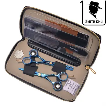 5.5" Smith Chu Professional Barber Hair Scissors Japan 440c Hair Cutting Thinning Shears Barber Shop Tesoura Suppliers LZS0058
5.5" Smith Chu Professional Barber Hair Scissors Japan 440c Hair Cutting Thinning Shears Barber Shop Tesoura Suppliers LZS0058