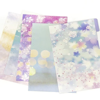 2019 5pcs/lot Cherry Blosssom Floral Pattern Separated Pages Index Paper Core for Notebook Organizer Office Table Accessories
2019 5pcs/lot Cherry Blosssom Floral Pattern Separated Pages Index Paper Core for Notebook Organizer Office Table Accessories