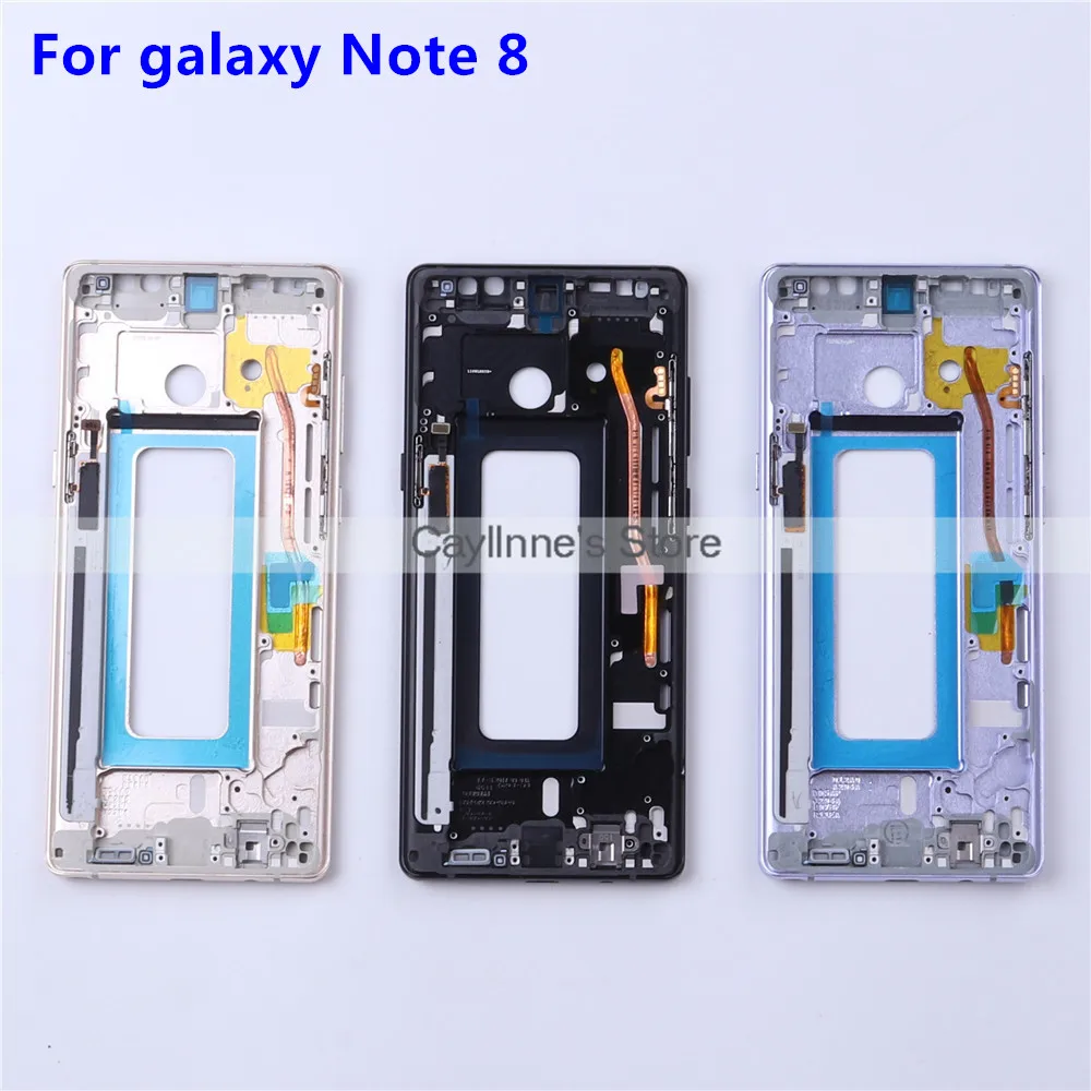 New for Samsung galaxy Note 8 N950 Middle Frame Midplate Bezel Chassis Housing with Side Button SIM Card Tray Set Replacement
New for Samsung galaxy Note 8 N950 Middle Frame Midplate Bezel Chassis Housing with Side Button SIM Card Tray Set Replacement