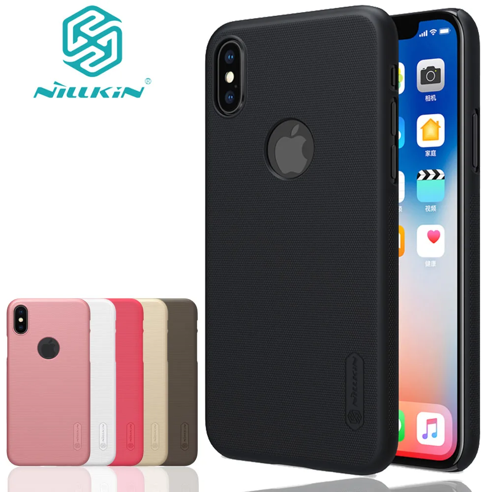 Nilkin for iPhone X Case Nillkin Frosted Matte Hard Plastic Phone Back Protective Cover for Apple iPhone X 10 Gift Screen Film
Nilkin for iPhone X Case Nillkin Frosted Matte Hard Plastic Phone Back Protective Cover for Apple iPhone X 10 Gift Screen Film
