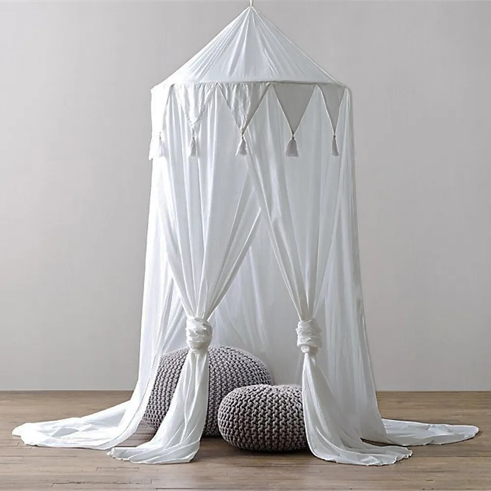 Kid Baby Bed Canopy Bedcover Mosquito Net Curtain Bedding Round Dome Tent Cotton 20180820
Kid Baby Bed Canopy Bedcover Mosquito Net Curtain Bedding Round Dome Tent Cotton 20180820