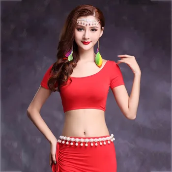 New Arrival Belly Tribal Dancing Shirts 9 Color Modal Durable Tops Wears Bollywood Sexy Women Danza Ventre Frocks Clothes 11041
New Arrival Belly Tribal Dancing Shirts 9 Color Modal Durable Tops Wears Bollywood Sexy Women Danza Ventre Frocks Clothes 11041