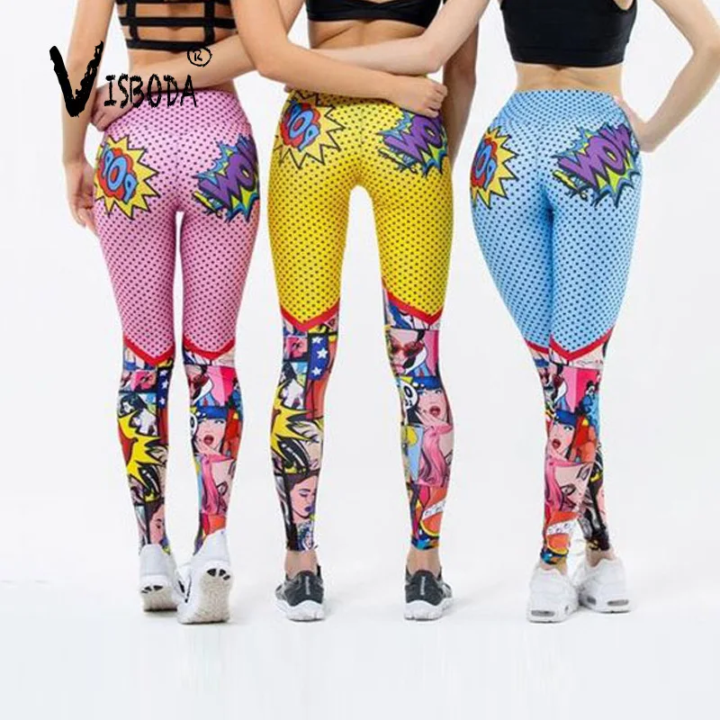 Women Cute Cartoon Printed Leggings Fitness High Waist Legging Pants Fashion Ladies Elastic Pink Workout Leggins Plus Size Femme
Women Cute Cartoon Printed Leggings Fitness High Waist Legging Pants Fashion Ladies Elastic Pink Workout Leggins Plus Size Femme