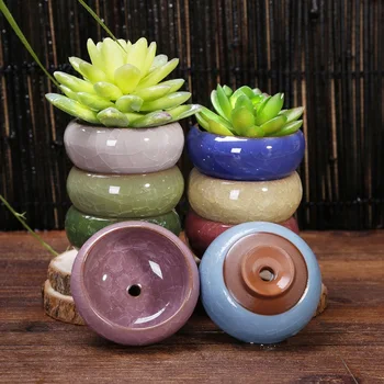 100pcs Ice-cracked Ceramic Flower Pot with Hole Home Desktop Decoration Mini Flowerpot For Succulents Fleshy Plants wen5920
100pcs Ice-cracked Ceramic Flower Pot with Hole Home Desktop Decoration Mini Flowerpot For Succulents Fleshy Plants wen5920